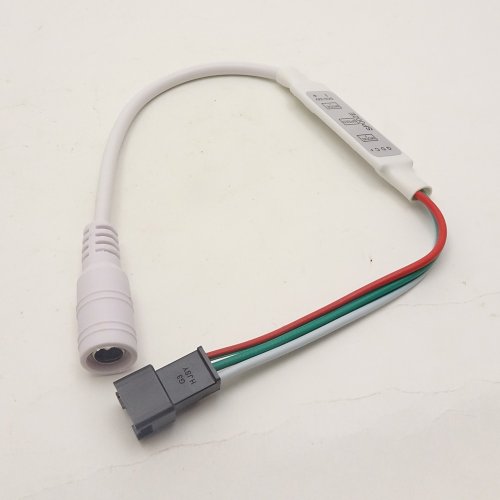 Контроллер LD-01 RGB без пульта:мини (адресная лента ), DC5V-24V, 600LED (под ленту WS2811/WS2812) SP002E 