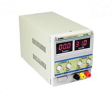 Блок питания лабораторный трансформаторный, 0-30V, 0-10A, 300W, 250x126x145мм, вх: AC 220-250V, с кабелем ELEMENT 3010D