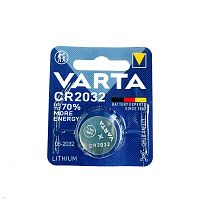 БАТАРЕЙКА ЛИТИЕВАЯ   2032 (CR2032) 6032 3V (230 mAh) Lithium,VARTA Microbattery, (Li-MnO2) <Дисковая> (20х3,2мм) PROFESSIONAL ELECTRONICS 