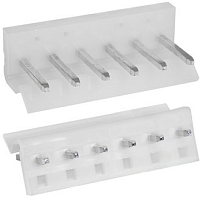 Разъем MPW-06 6pin шаг-5.08мм разъем питания штыревой открытый 30х10х12мм ( на плату, вертикальный) (ответная часть MHU-06)