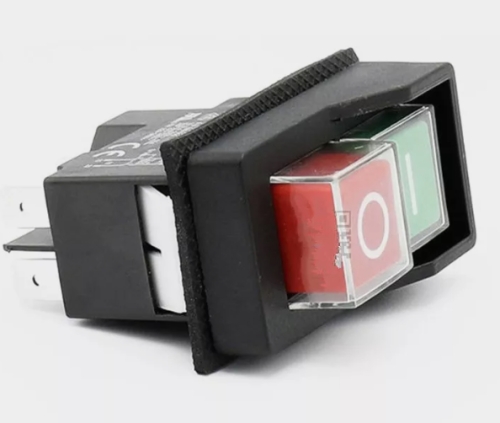 Пусковая кнопка для бетономешалки, 5pin, AC 220/250V 16A, IP55 (YH02-A, DKLD DZ-6 (KLD-28A) ) фото 3
