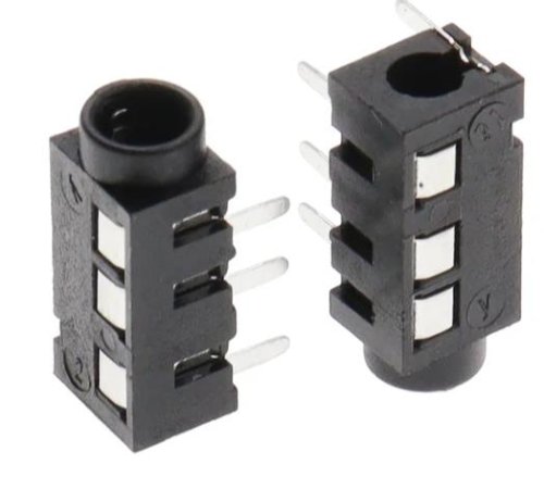 ГНЕЗДО 3.5 MM НА ПЛАТУ 4PIN 14х6х5; монтаж DIP/SMD поверхностный (горизонтал. установка); PJ-320A, 30V, 500mA