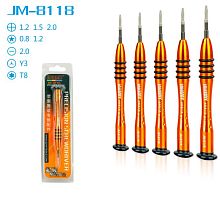 ОТВЕРТКА ПРЕЦИЗИОННАЯ  JM-8118 *0.8 Pentalobe star