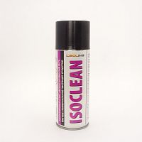 Аэрозоль Solins ISOCLEAN (изопропанол) 400 мл  Для деликат.очистки электронных компонентов, мех-мов, оптич.приборов, авто электрики, стекол; для удале