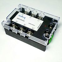 Твердотельное реле (SSR) трехфазное, RUICHI 3SSR 440V 10A (R)A4 (90-280v),   10A, 440V AC, управл. сигнал: 90-240V AC