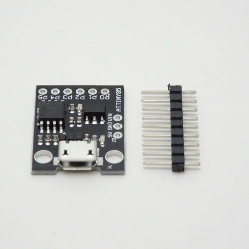 МОДУЛЬ Digispark ATTINY85 micro USB плата разработчика Arduino. Программируется в среде разработки Arduino IDE. Все выводы могут быть использованы в к фото 2