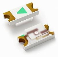 СВЕТОДИОД SMD 1206  (2,2x1,6мм) ЗЕЛЕНЫЙ 120*, 2V, 7-12mCd