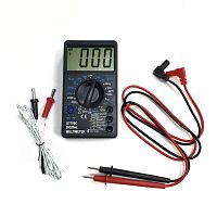 Мультиметр DT-700C ( С термопарой ) ( компакт. ) Udc=0...1000v; Uac=0...750v; Idc=0...10A; R=0...2000kOм; t :-20С..+1370°C; тест диодов; измер.транз.(
