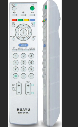 ПУЛЬТ ДУ для SONY TV LCD/LED УНИВЕРСАЛЬНЫЙ RM-618A корпус RM-ED005