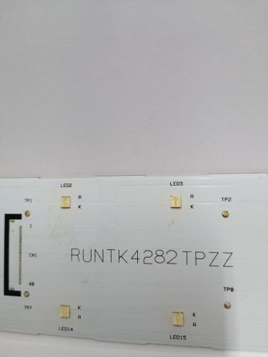 Светодиодная планка Боковой подсветки 42" (24LED) "RUNTK4282TPZZ CMKY-G3X  9X-A03167 U Bh2 подключ.разъём 40PIN +шлейф 40pin M0915TP (24светодиода фото 2