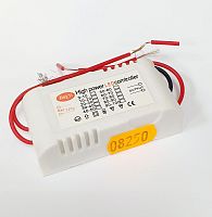 Драйвер для люстры из выводных св/диодов, 20mA, 3-3.2V, вх: AC 220-250V, кол-во св/д: 60-70шт, пластик, IP35, 74x36x23мм