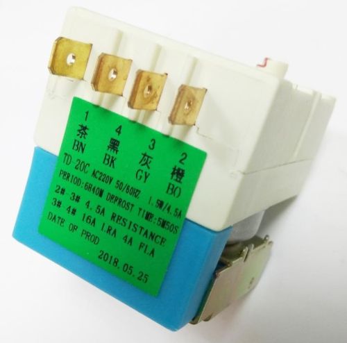 Таймер для холодильника Таймер холодильника Samsung TD-20C , 4PIN под клеммы 6,3мм, 16, VAC200-240V, 50/60Hz фото 2