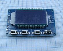 Генератор прямоугольных импульсов (HT1621B)  ( для проектов Arduino )  ЖК-дисплей; регулир: 0-150КГц; рабоч. напряжение: 3,3-30v;  Макс. вых.ток:30ma.