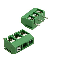Клеммник винтовой(терминальный блок): SH131A-5.0-03P (шаг 5,0mm) 3pin