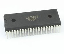 Микросхема LA7437 orig VCR видеопpоцессоp (Y/C) /SDIP42/