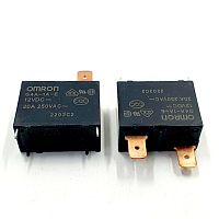 Реле э/м DC12V 20A 4+2pin, пайка (PCB), Контакты: 1гр. на замыкание (1А) () 30,1x15,7x23,5мм (OMRON G4A-1A-E)