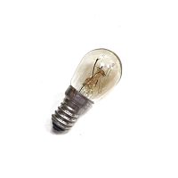 Лампа накаливания E14 15W 220V d=25мм Для холодильников и швейных машин.Цв.колбы: прозрачная  (цоколь E14) 