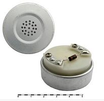 МИКРОФОН КАПСЮЛЬ ТЕЛЕФОННЫЙ FR-0009 d 45мм 150 Om ; металл-пласт. ; под винт