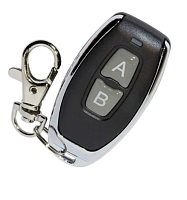 Универсальный ПУЛЬТ-БРЕЛОК для ворот APOLLO, частота 433,92 мГц; (ворота , шлагбаумы) функция программирование); 2 кнопки управления. Совместим с Nice