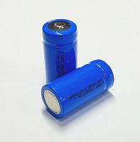 АККУМУЛЯТОР  16340 3,0V  700mAh с платой защиты Li-Ion  Высокий ПЛЮС !!! INDUSTRIAL ICR16340-PCM  ( литий-ион )  