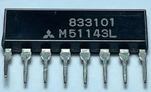 Микросхема M51143L (У) SIP8