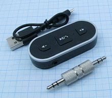 Car Bluetooth v 4.1+EDR адаптер Орбита OT-PCB01 / ""BT380" поддер профиль Bluetooth A2DP stereo; Слот: miniUSB; Hands Free(встроен. микрофон); раб. ди
