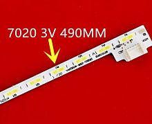 Светодиодная планка Боковой подсветки 40" 3V (52LED) SHARP U400HJ6-ME2-TREM1_4C_14B4MM (Торцевая подсветка)      