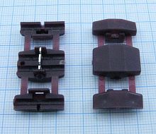 Скотч-Лок изолированный БОРДОВЫЙ 0.5-0.75мм2 (19-20AWG) (17х12мм) KW-6/3MY (LT-218) "Книжка" (без предварительной зачистки проводов) REXANT