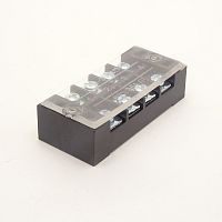 Блок зажимов-Клеммный терминал TB-3504 600V 35A ТВ (2x4PIN) сталь анодированная (винт М4) 67х29х12