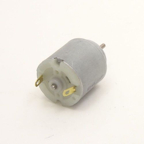 ДВИГАТЕЛЬ ЭЛЕКТРИЧЕСКИЙ DC3.0V (1.23W , реж. холост. хода -14200об/мин , 0.27A) R140-2270 (25 х 21мм цилиндрич. вал 2мм длина 10мм) жест. выводы (ФЕН) фото 2