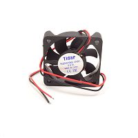 Вентилятор компьютерный DC12V, 80x80x25мм, 7 лопастей, 3000об/мин., подш. скольжения, 2pin, 0.14A 1.68W Tidar RQD8025MS, пластик