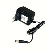 Блок питания трансформаторный, 12V,  0.5A, 6W, штекер: 5,5 х 2,1мм, пластик