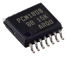 Микросхема PCM1808PW orig SMD 14-TSSOP, ADC 24BIT STER 96KHZ