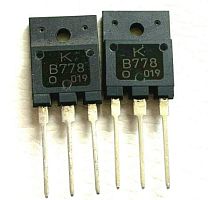 Транзистор биполярный 2SB778 (марк. B778) TO3PF/TO3PML