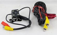 ВИДЕОкамера  АВТОМОБИЛЬНАЯ  цвет  DG-17A(804/M804); Парковочная разметка/Заднего вида (зеркальная)/ Угол обзора 120град/ Подсветка (4 LED)/ прямоуг.на