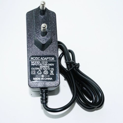 Блок питания импульсный, 12V, 1.0A, 12W, штекер: 5,5 х 2,5мм, В розетку, 75x40x30мм, вх: AC 110-240V KG-1210 фото 3