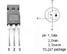 Транзистор полевой 75A IRFP4127 TO247
