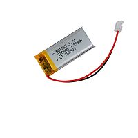 АККУМУЛЯТОР LP 501735-PCM (35х17х5,0мм) 3,7v 270mAh Li-Pol (с платой защиты- PCM), (элемент) с проводами и фирменным штекером; Вес: 5,8гр