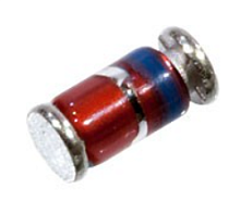 Стабилитрон ZENER 2.4V 0.5W BZV55C2V4 (ZMM2V4) SMD 3.5х1,45мм (miniMELF/SOD80/LL34/DL35/DO213AA) (бочонок малый)
