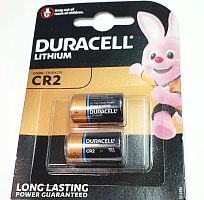БАТАРЕЙКА ЛИТИЕВАЯ CR2 3V DURACELL  Lithium (Li-MnO2) ; (CR15H270) 15,6х27мм  t: -20...+65°C Применение: цифр.фототехника, разл.датчики, лазеры и др. 