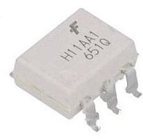 Оптопара H11AA1 - Optocoupler, Phototransistor Output, AC Input, with Base Connection, SMD-6