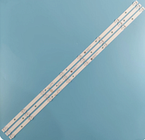 Светодиодная планка для подсветки ЖК панелей 40" 6V (8+8+8линз) MS-L2665 V1 (комплект одна планка A и две планки B по 760 мм 8 линз)