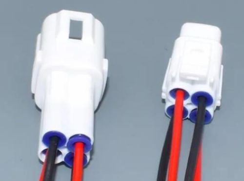 Контакт автомобильный 12V (Комплект гнездо+штекер+втулка) неизолированный, обжимной, в разъем 2.8 мм (мама-папа) для противотуманных фар фото 2