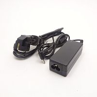 Блок питания импульсный, 19V, 2.37A, 45W, штекер: 3,0 х 1,1мм (угловой), 88x35x28мм, вх: AC 110-240V, вх. разъем: ноутбучный, с кабелем питания, пласт