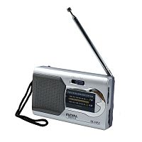 Радиоприемник аналоговый  BC-R22 МИНИ  Диапаз.частот: FM: 88-108mHz;  AM: 530-1600kHz; Канал: стерео;  пит: DC=3V  (AAх2); вых.на наушн. или колонки