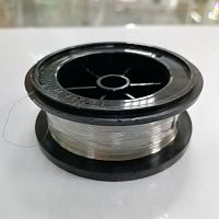 НИХРОМ провод 0,1мм Х20Н80 за КАТУШКУ (вес 0.1кг) Состав:Хром20%, Никель80%/Плотность (8200-8500) кг/м3; нагрев до 1200°C/Пробив.напряж.-не менее 200-