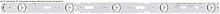 Светодиодная планка для подсветки ЖК панелей 40" (5линз) (3V) Samsung, 2013ARC40_3228N1_5_REV1.1 (428 мм 5 линз) Uпит. св/д=3V