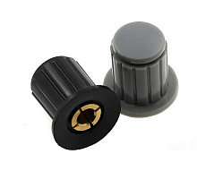 РУЧКА для переменного резистора D12mm KYP16-16-4J Серая 