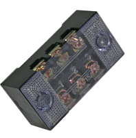 Блок зажимов-Клеммный терминал TB-1503  600V 15A   ТВ (2x3PIN) сталь анодированная (винт М3) 45х22х14