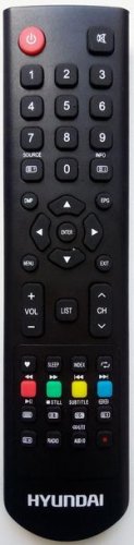 ПУЛЬТ ДУ для FUSION LCD/LED УНИВЕРСАЛЬНЫЙ (JKT-106B-2/ H-32D7100C) -HOB1801-